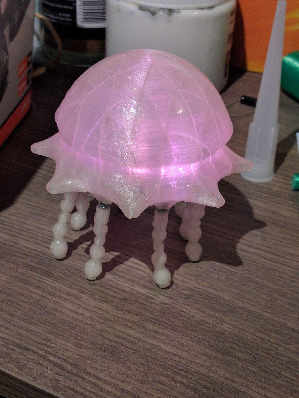 Lampada de agua viva