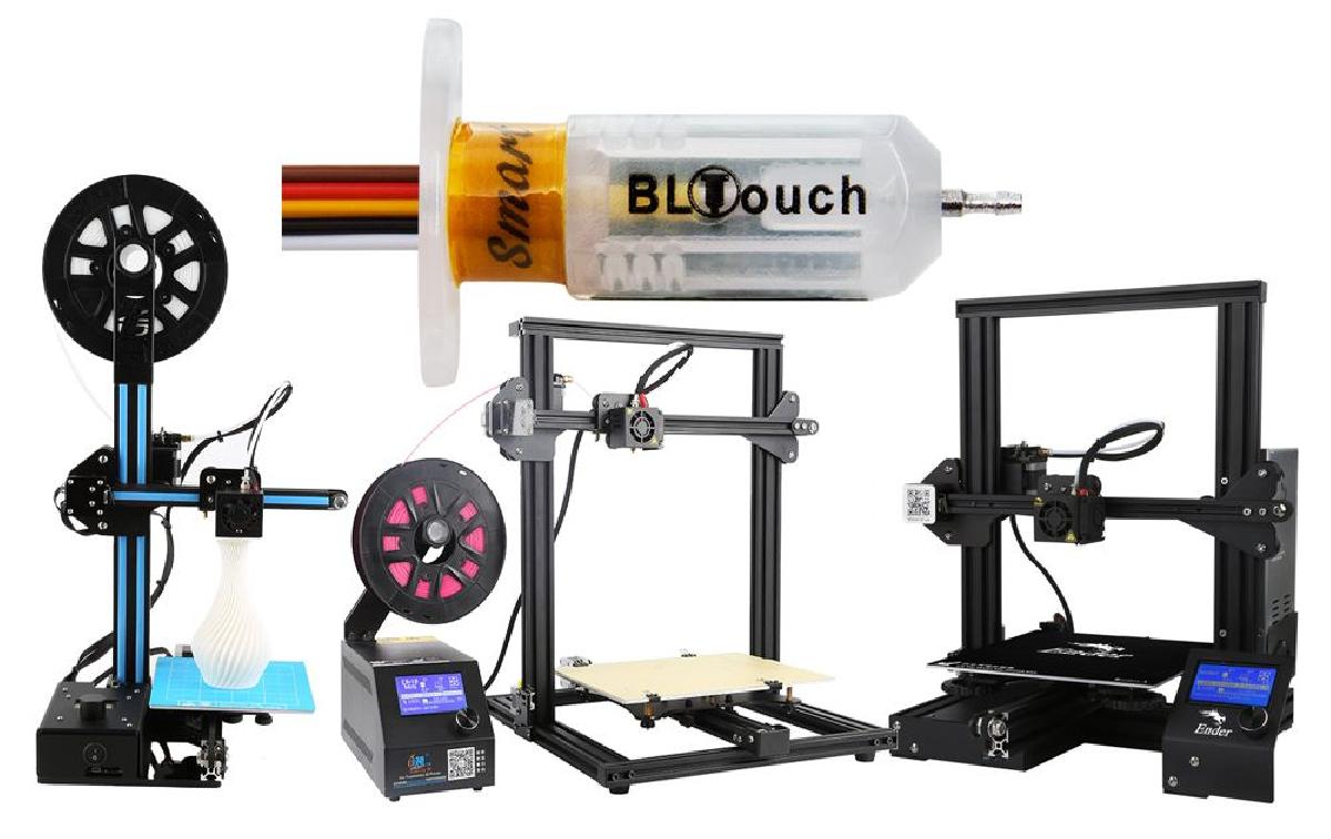 O guia completo do BLTouch/3DTouch para impressoras Creality (CR 10/s, Ender 2, Ender 3) para nivelamento automatico da cama ATUALIZADO.