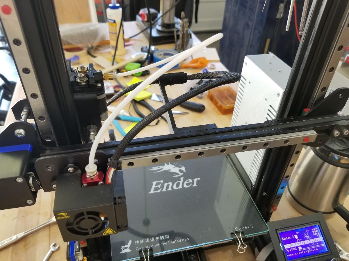 Modificacao do Eixo Z com Trilho Linear para Ender 3