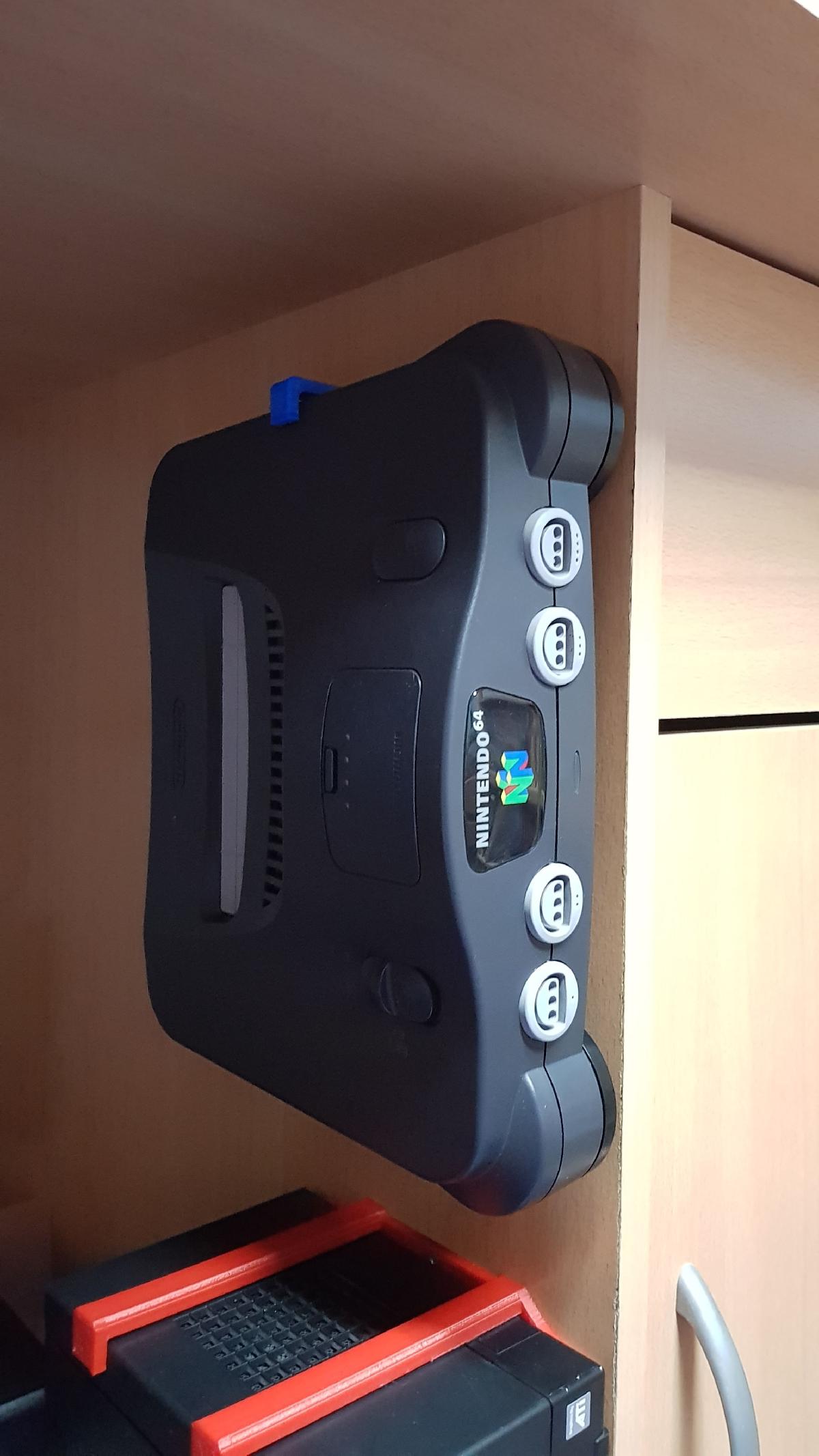 Suporte de parede simples para N64