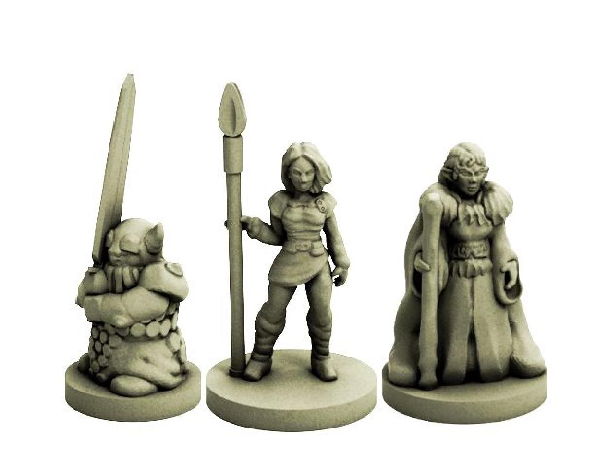 Grupo de Aventura de Fantasia (escala 18mm)