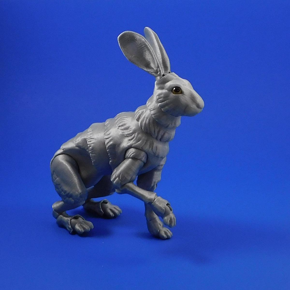 A Lebre Fabulosa (Uma Boneca em Impressao 3D com Juntas Esfericas)