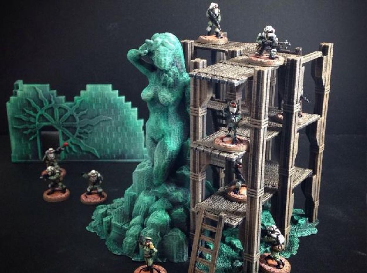 Estatua Inacabada (escala 15mm)