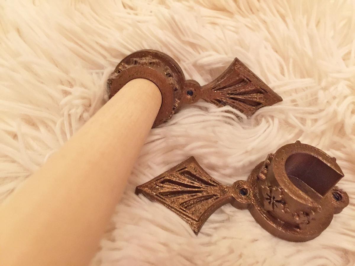 Suporte para Varao de Cortina Vitoriano