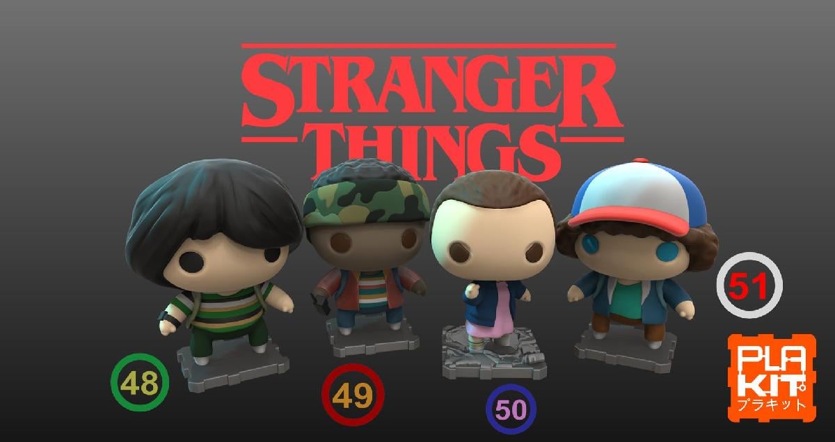 Conjunto da primeira temporada de Stranger Things