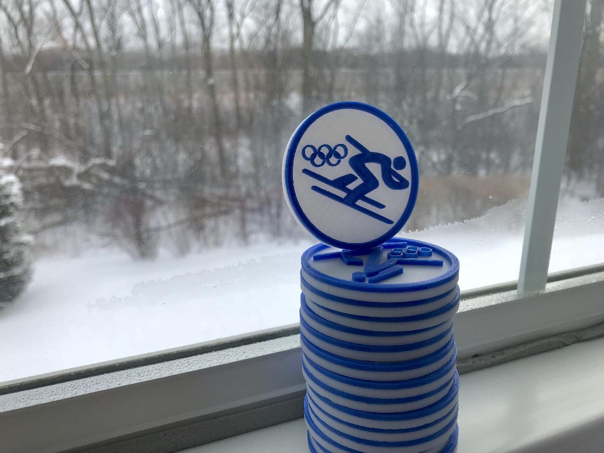 Discos de Esportes Olimpicos de Inverno