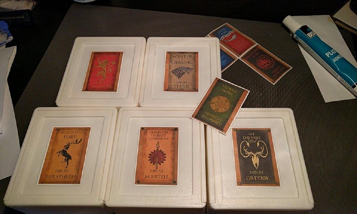 Caixas de jogos de tabuleiro