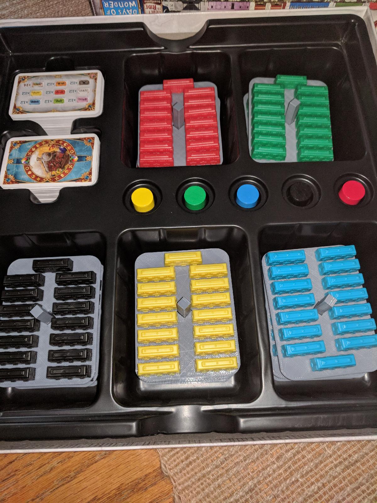 Bandeja de Ticket to Ride