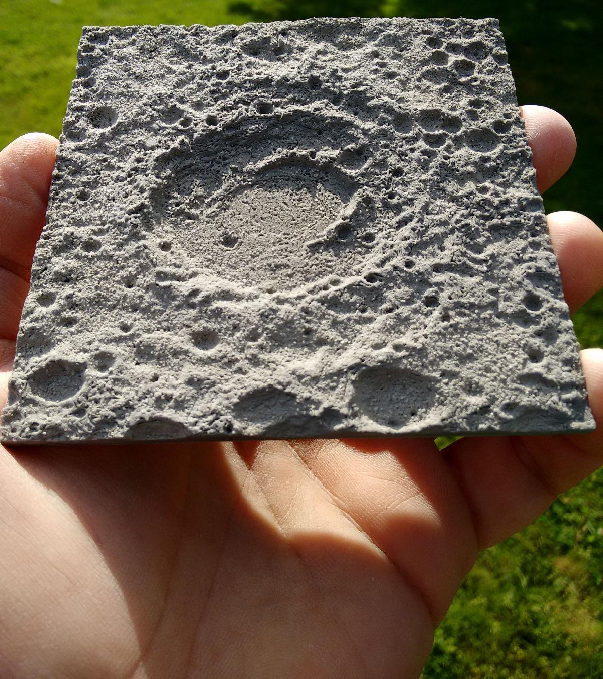 Mapa Lunar Mare Moscoviense (lado oculto)