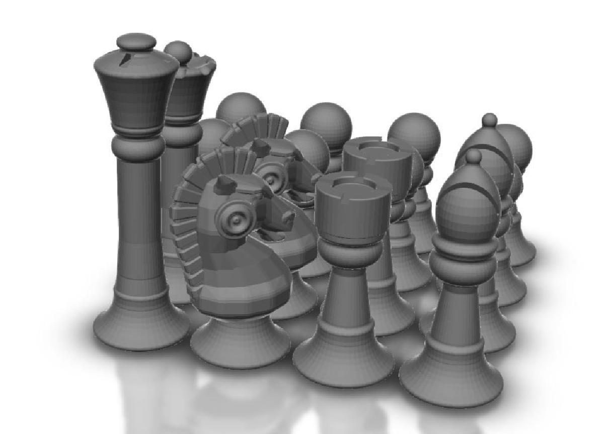 Xadrez. Conjunto de conjuntos   Todos OPENSCAD   Todos Aleatorio