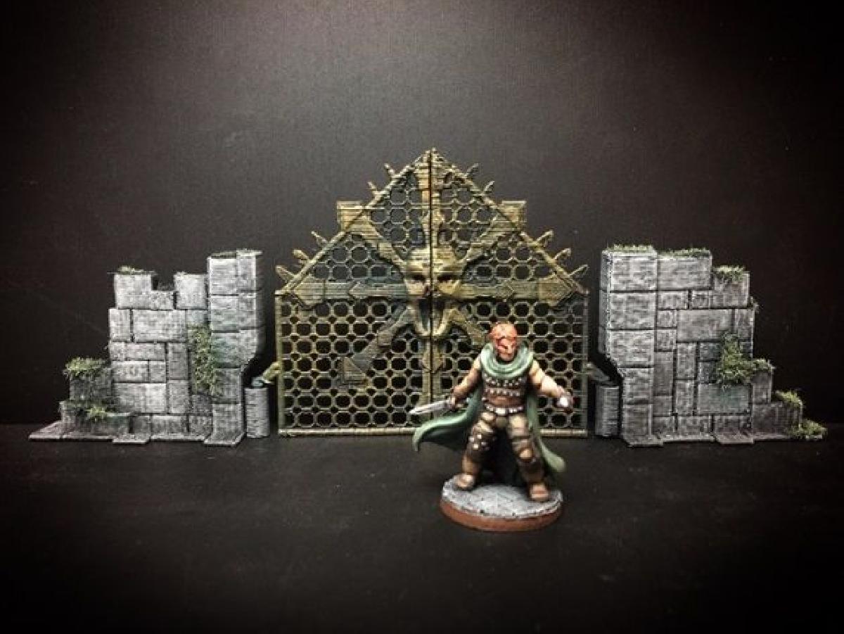 Decoracao Profunda: Portal do Caos (28mm/Escala Heroica)