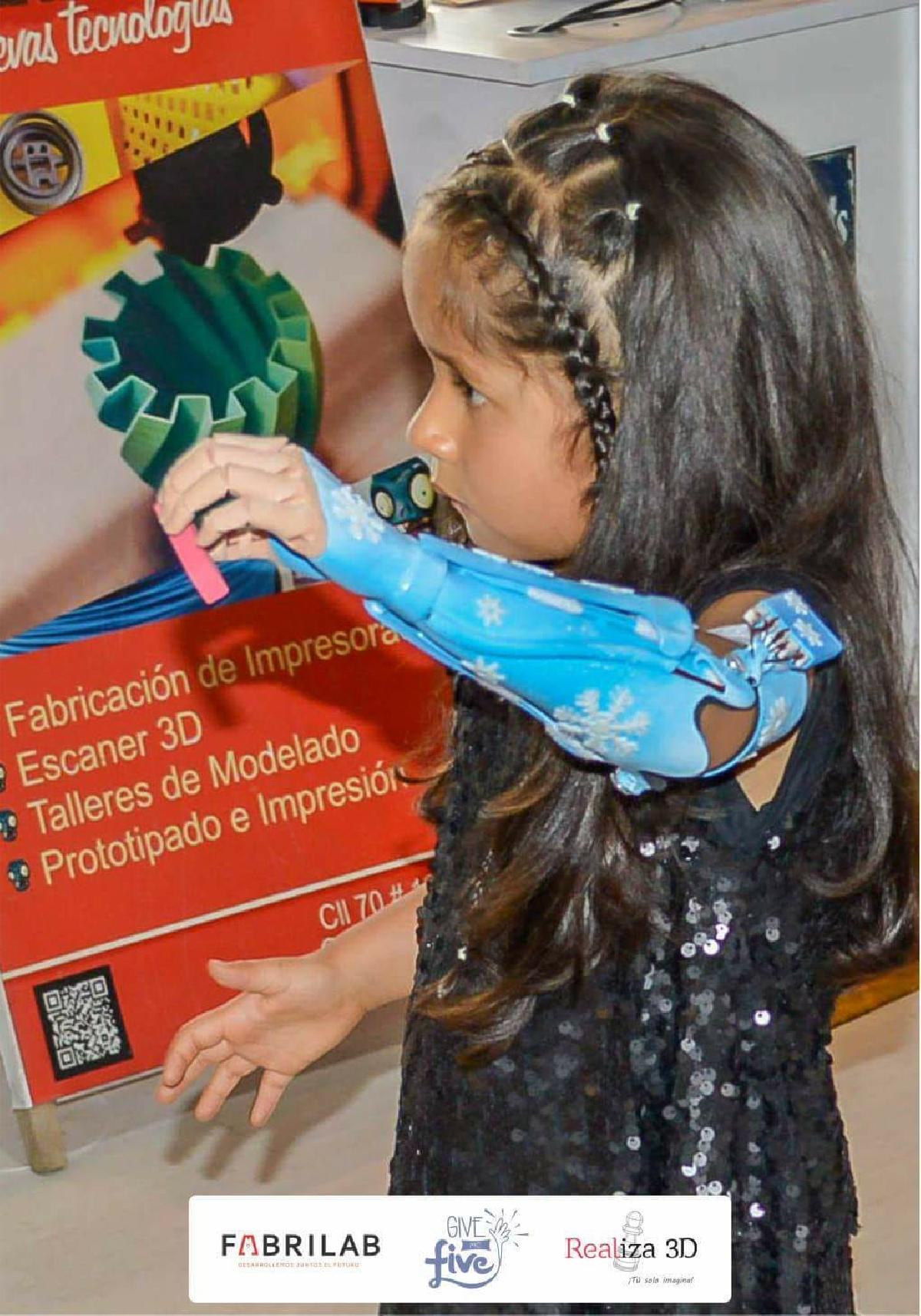 Princesa congelada Fabrilab eNABLE