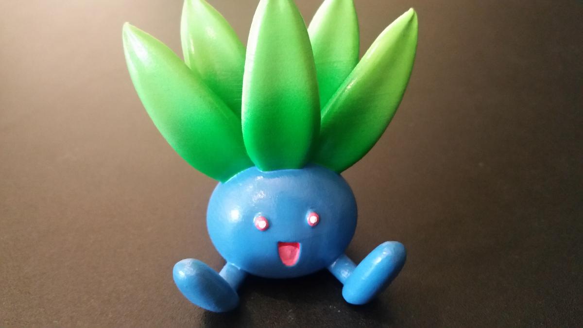 Oddish Facil de Imprimir