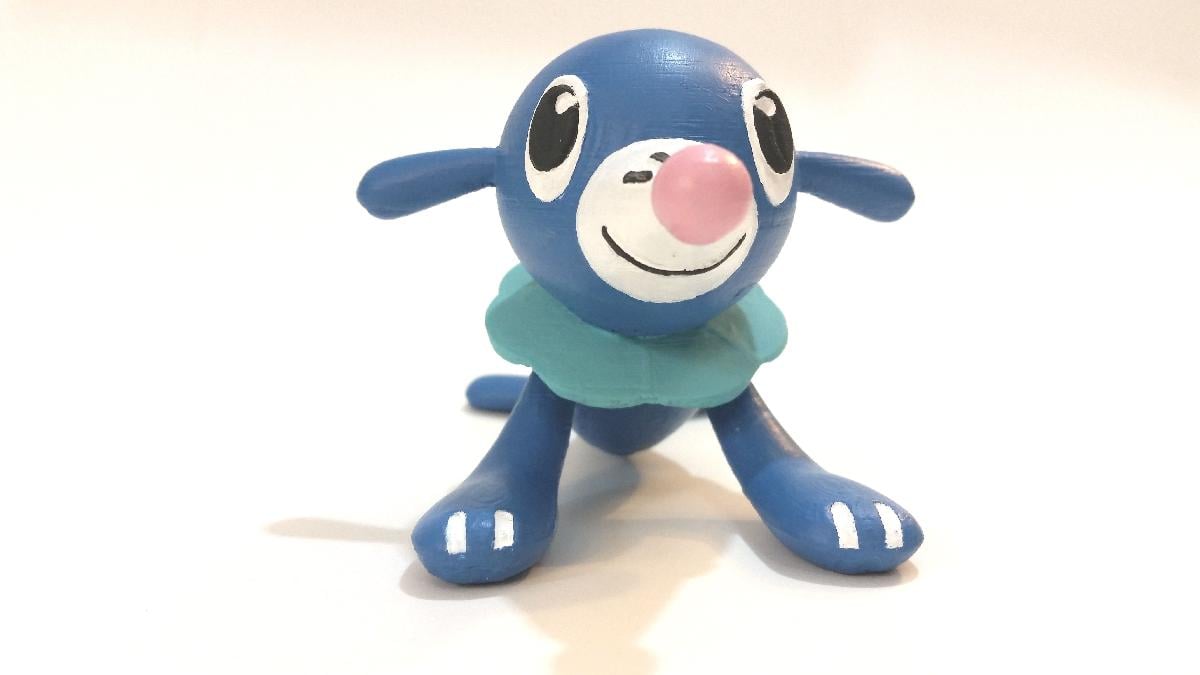 Popplio   Pokemon Sol e Lua Inicial de Agua