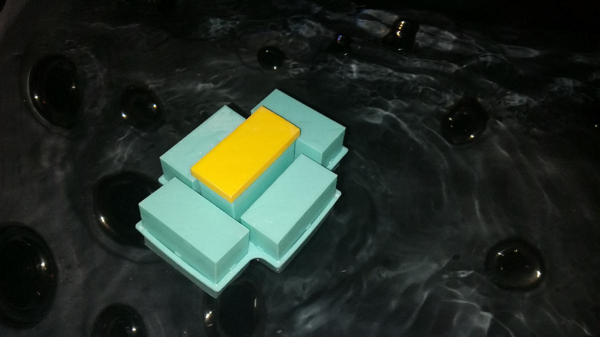 Flutuador de Cloro para Spa Pergo 3 Polegadas Versao 3