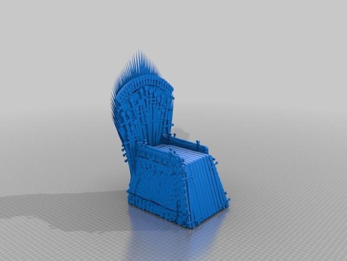 The Iron Throne Knife Block