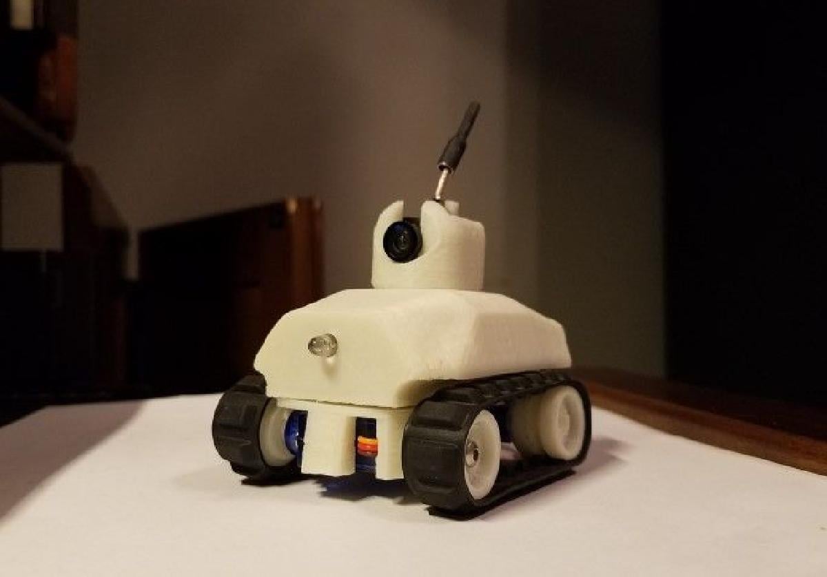 Tanque RC FPV Mini Motorizado   Tiny Trak