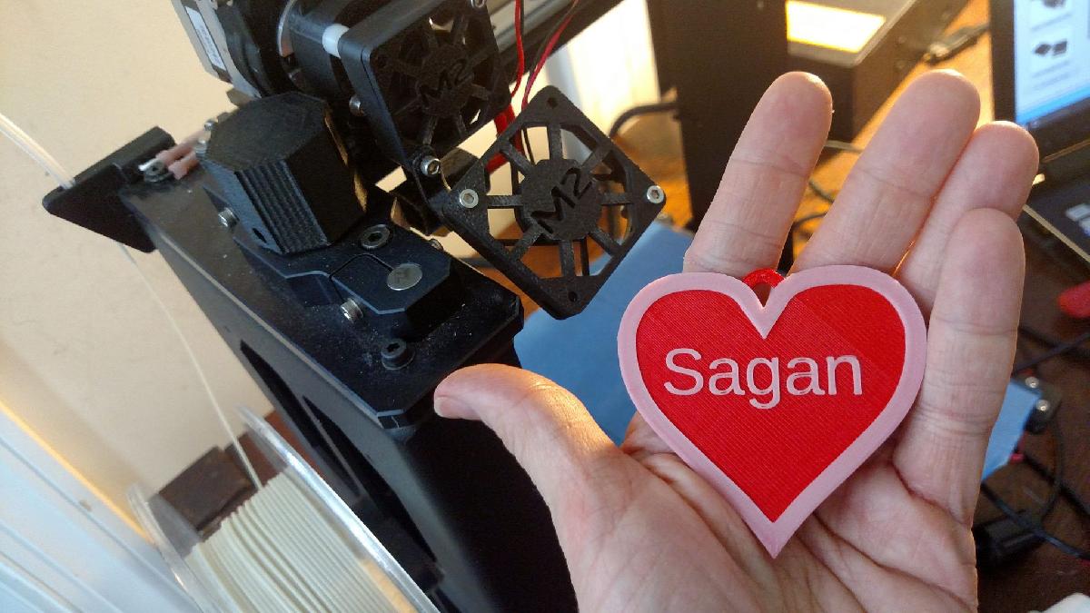 Valentines Personalizados Brilhantes para Criancas