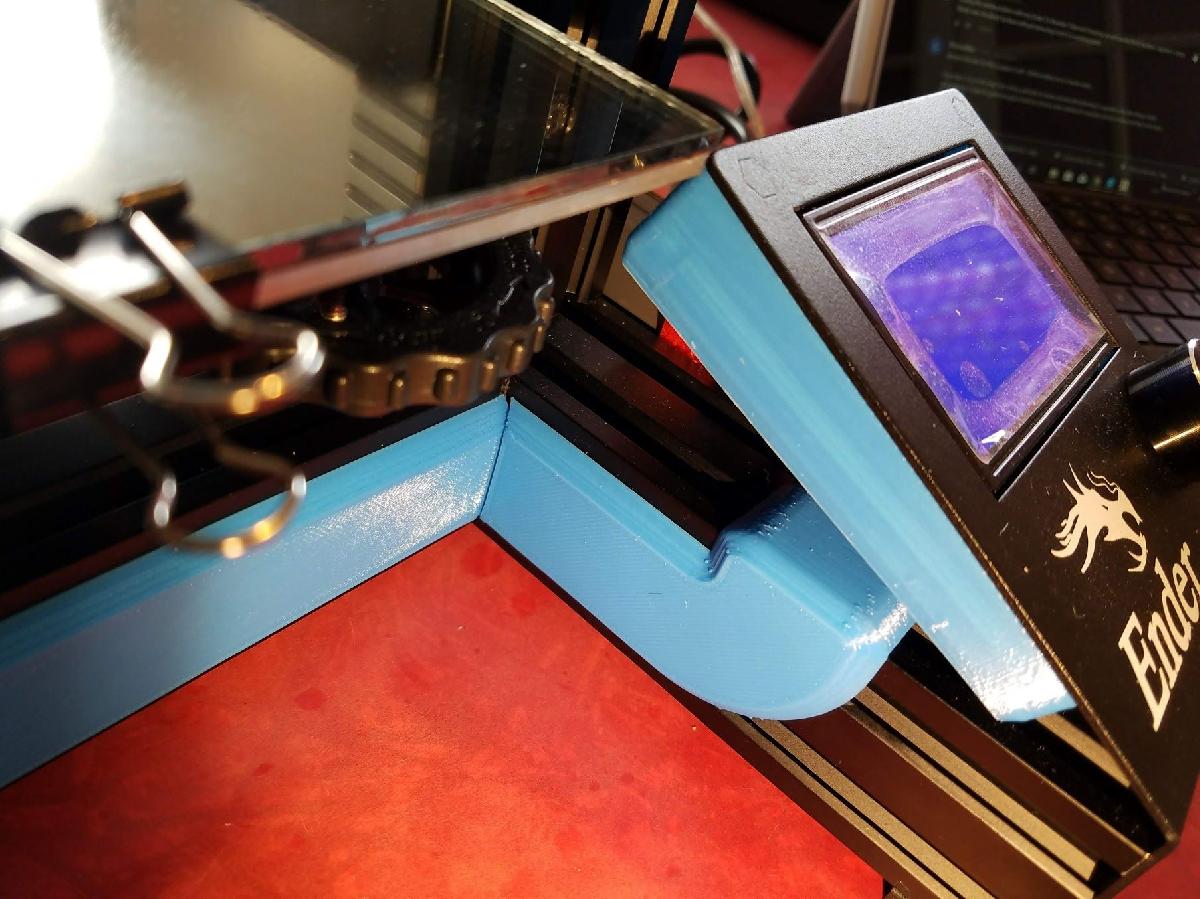 Tampa do cabo de fita LCD Ender 3