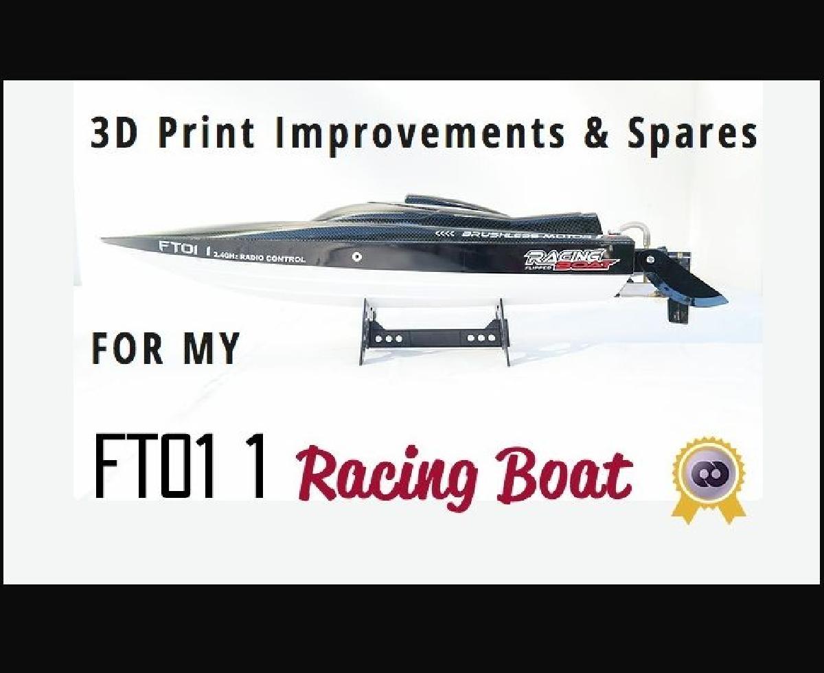 Melhorias e Substituicoes da Impressao 3D do Barco de Corrida FTo11
