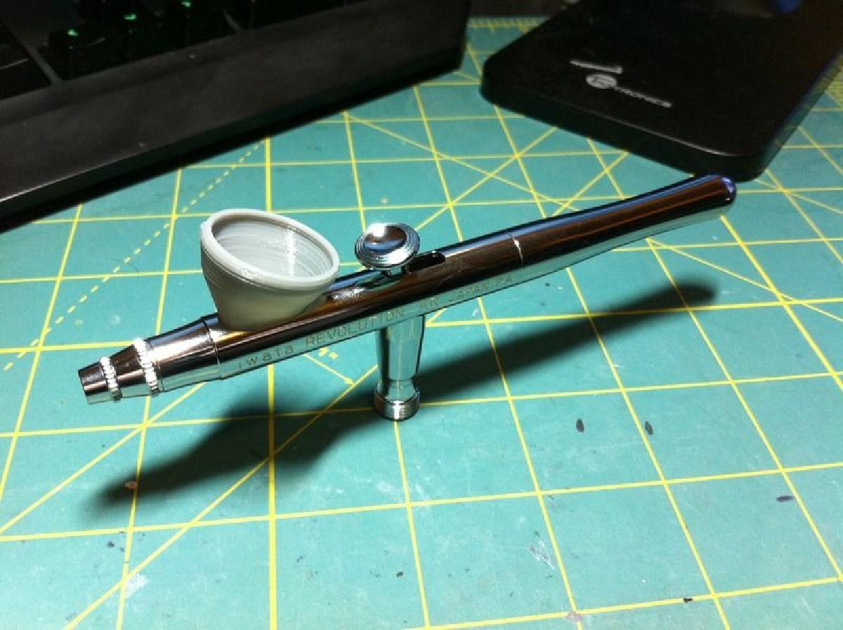 Copo de tinta para aerografo