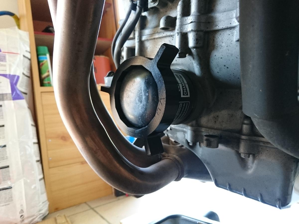 Chave de filtro de oleo simples   64,5mm / 14 faces (Honda CB 2013)