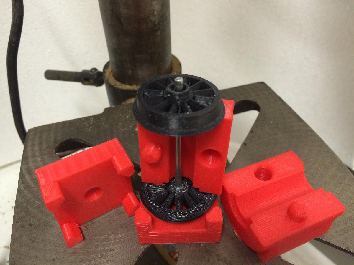 escala G / rodas e ferramenta em escala 1/32