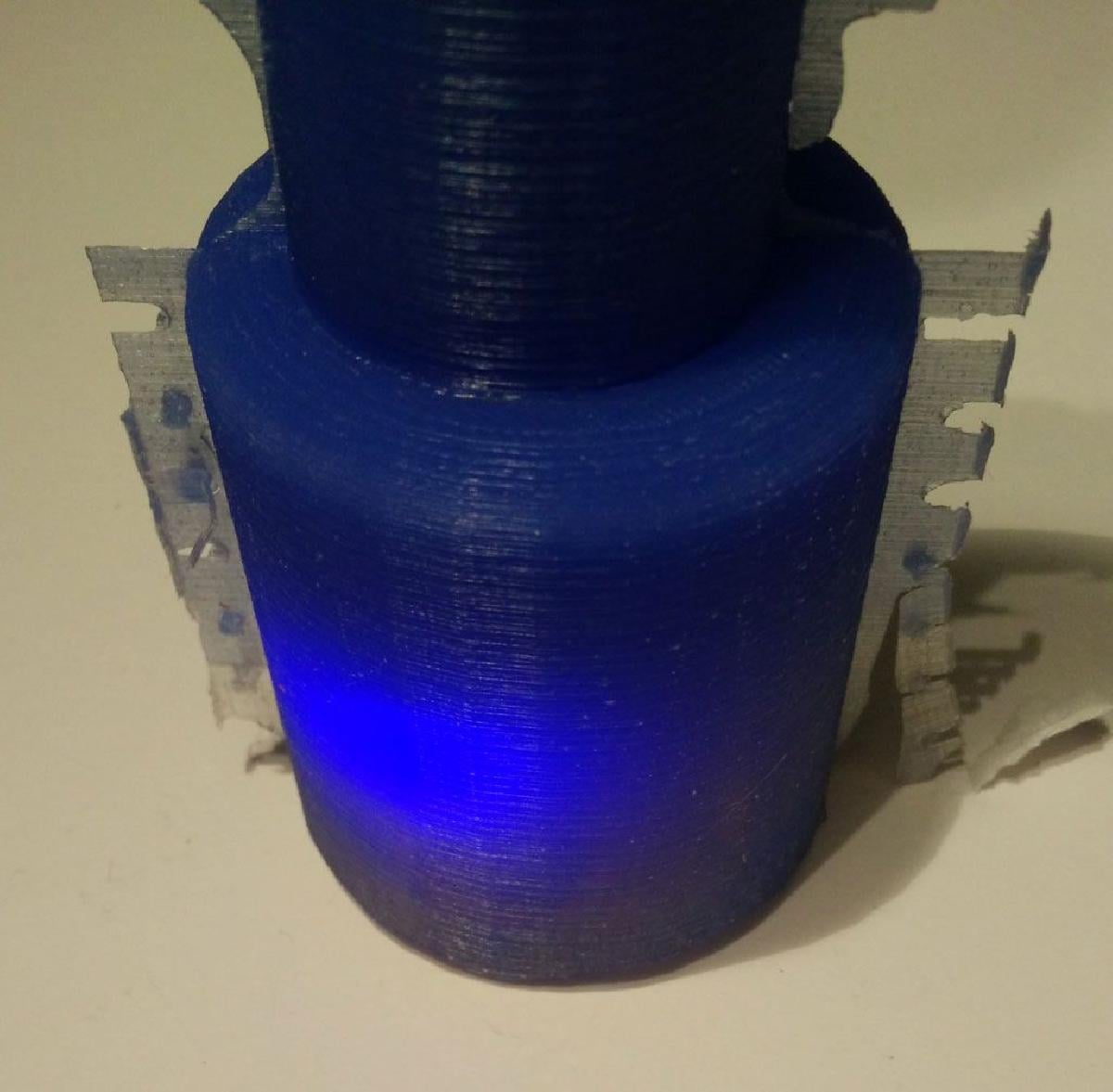 Moldagem em silicone de um ESP8266 (Wemos mini)