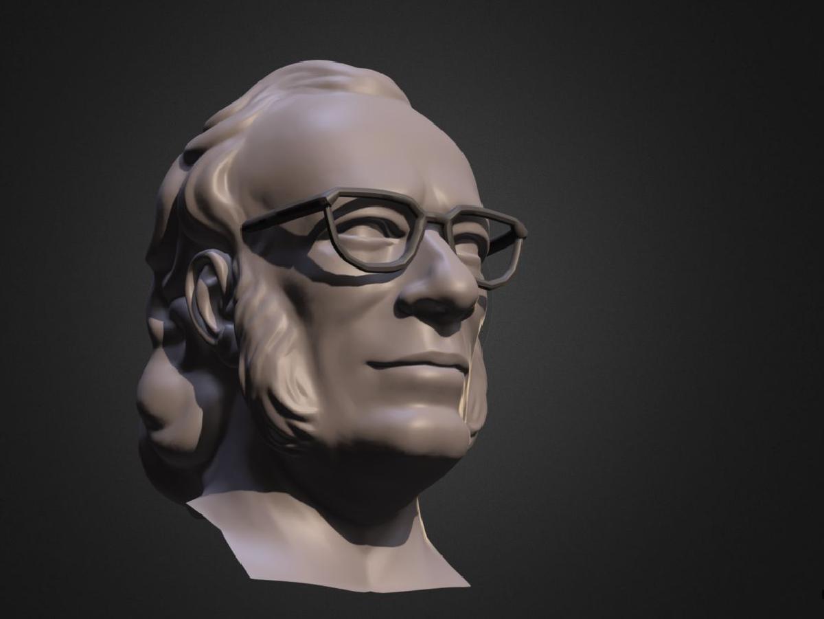 Busto de Isaac Asimov