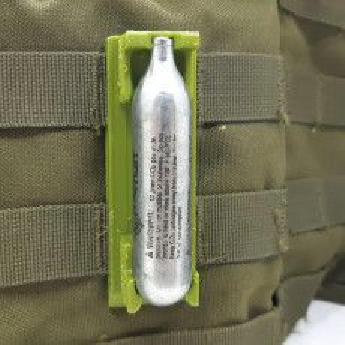 Suporte para cartucho de CO2 de 12g compativel com MOLLE