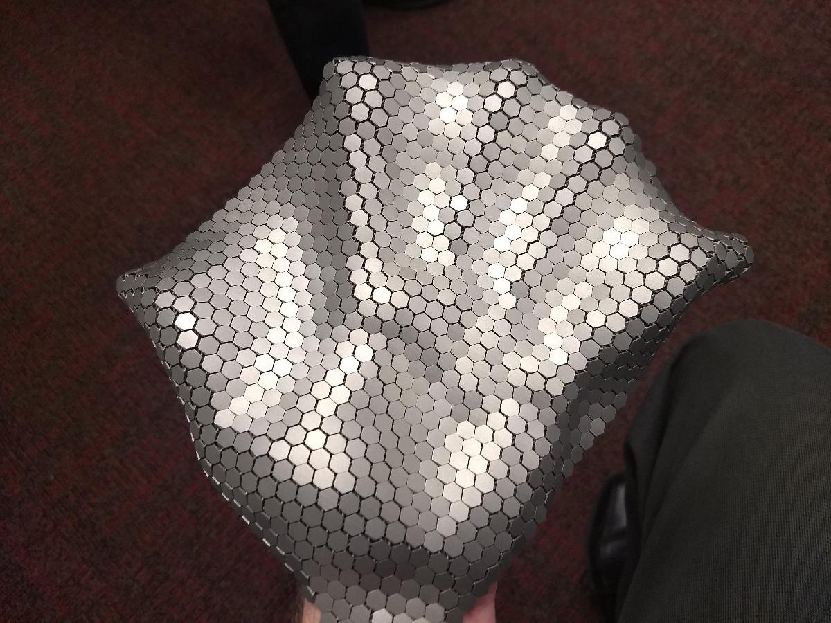 Tecido NASA Mk 3 Otimizado para Impressao FDM