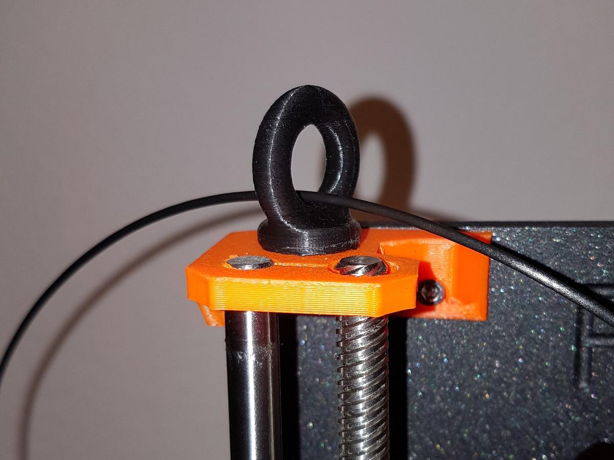 Guia de filamento lateral Prusa i3 MK2S sem frescuras