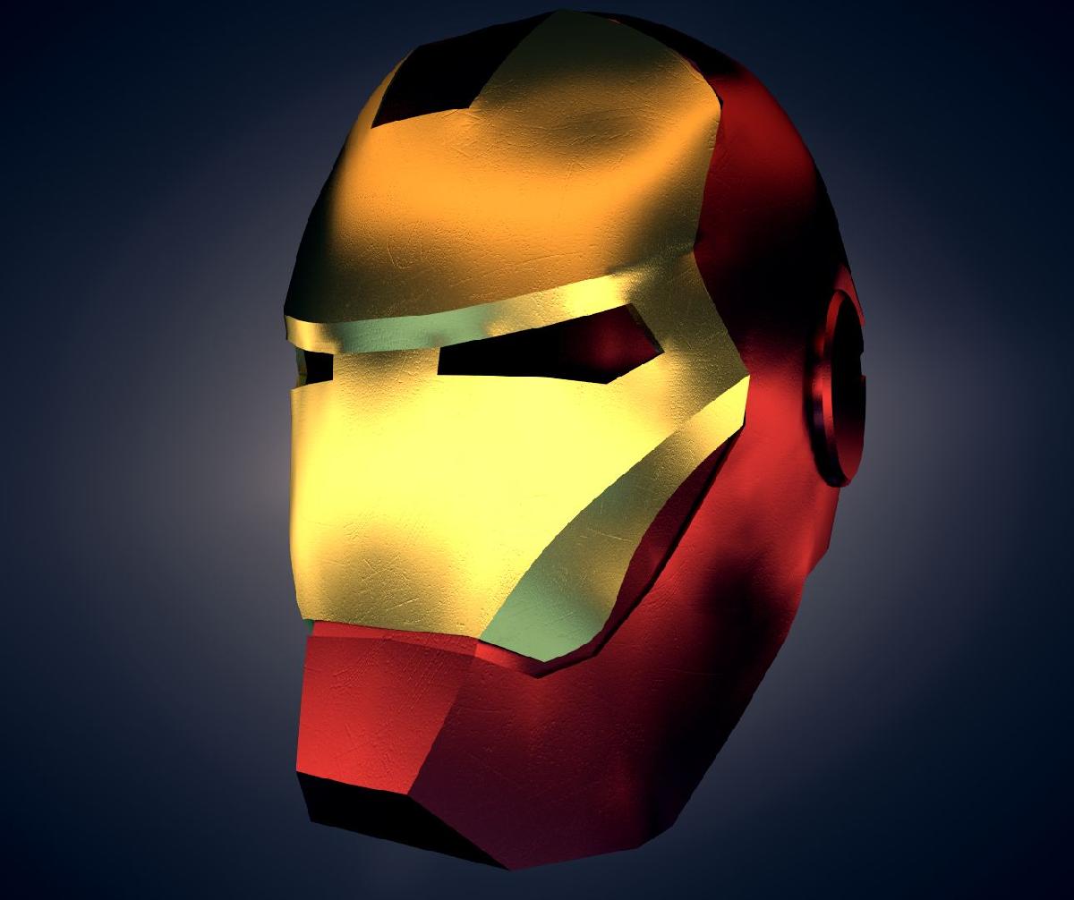 Capacete IronMan em escala real