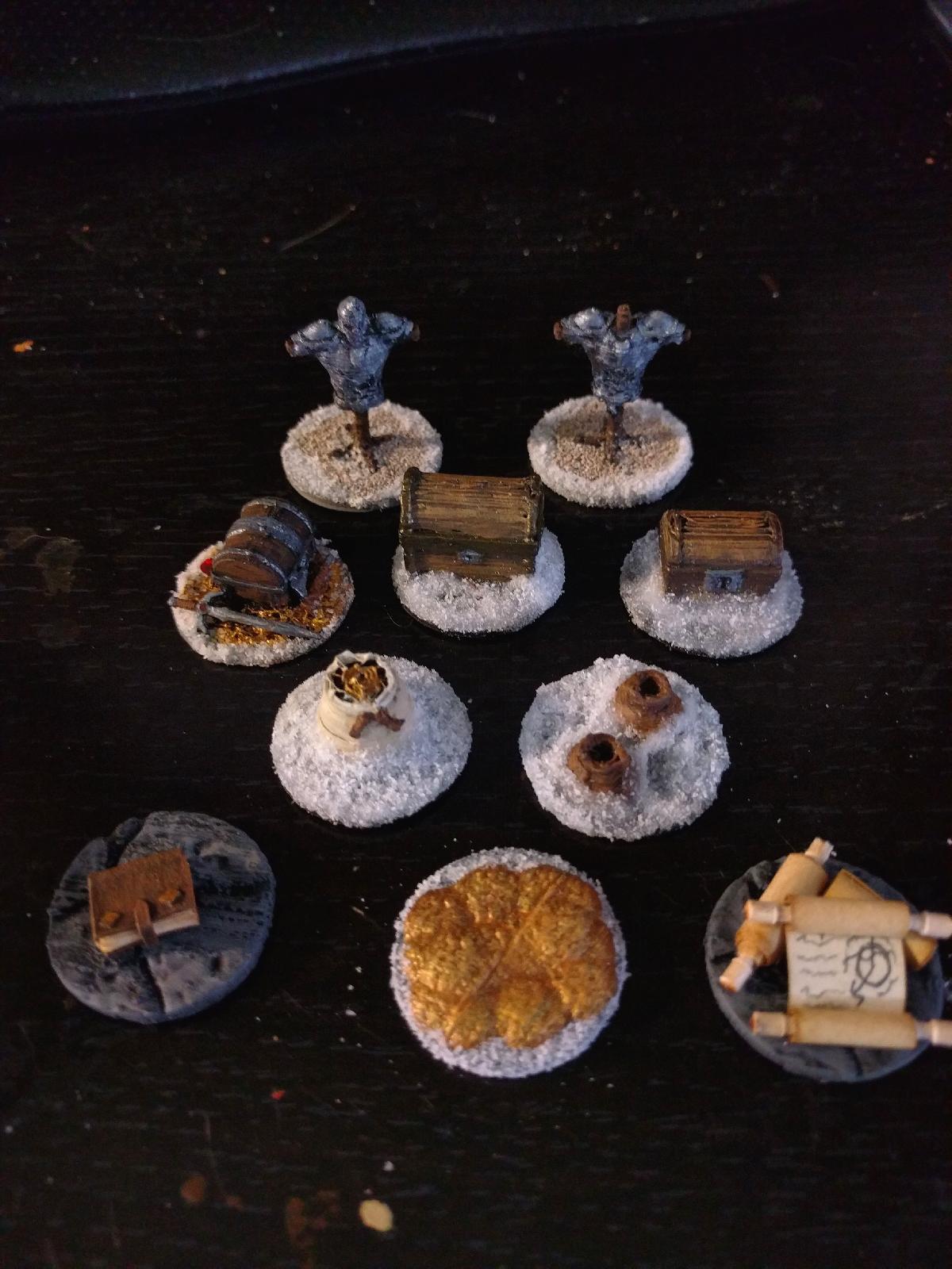 Tokens de Tesouro de Frostgrave