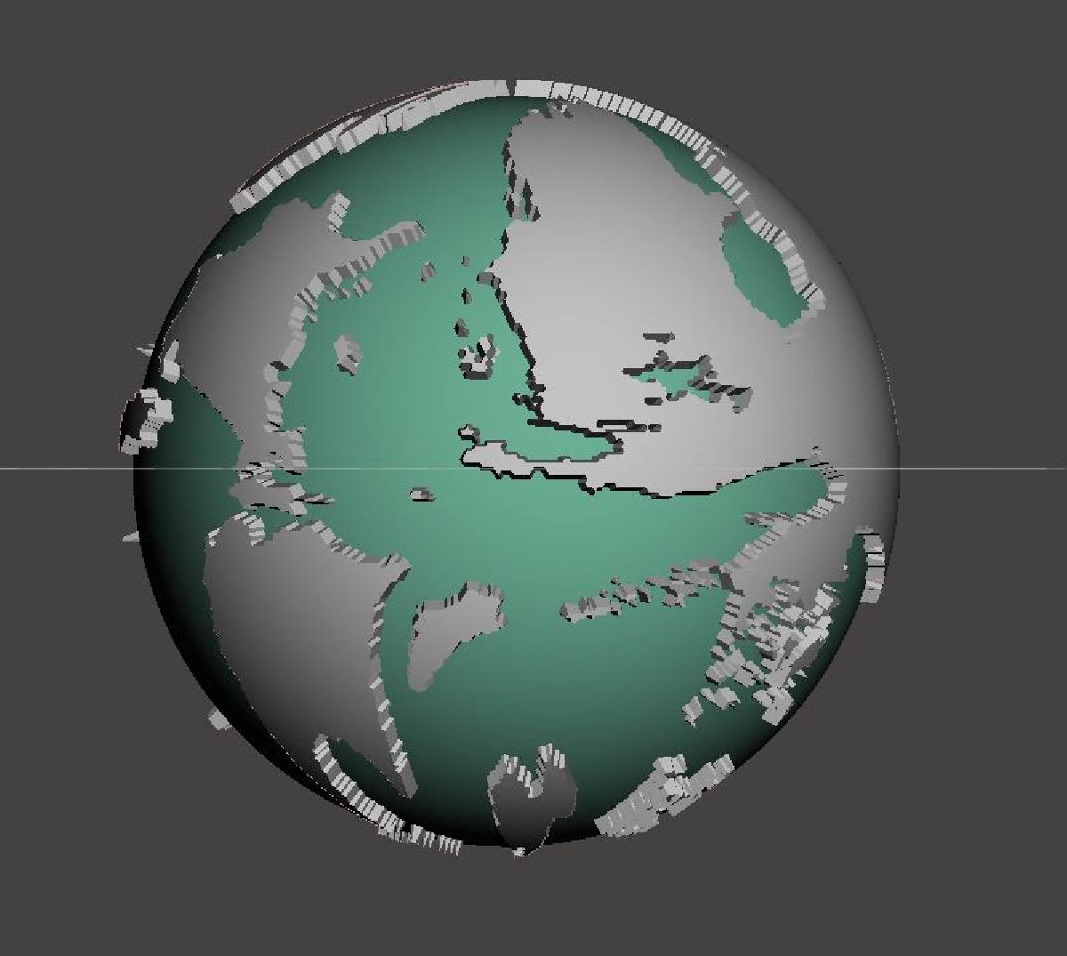 Globo do Mapa Toril