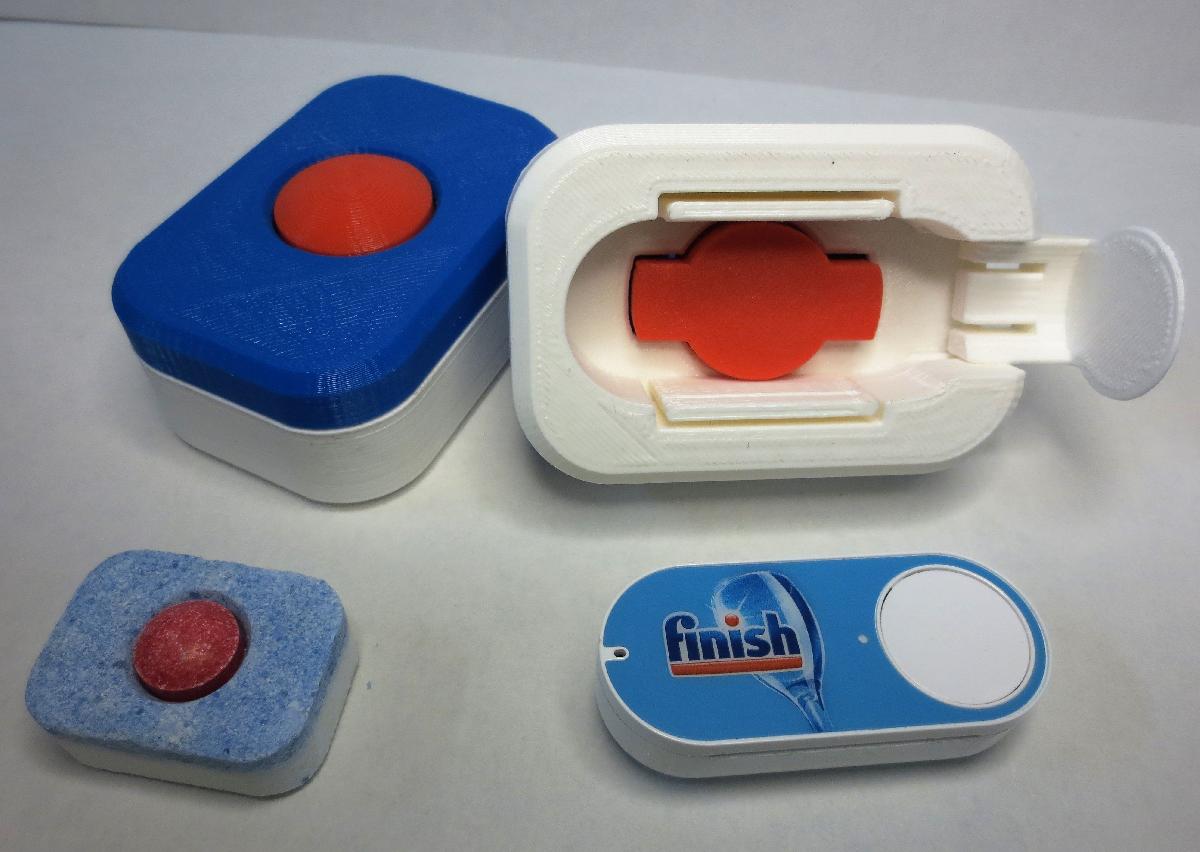 Botao de Atalho para Detergente de Lava Loucas Finish Armor