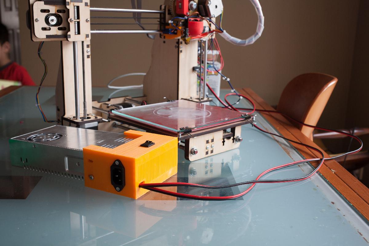 Capa de Fonte de Alimentacao Mean Well SP 320 para Prusa i3