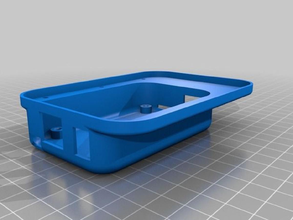 Caso para Beaglebone e painel LCD