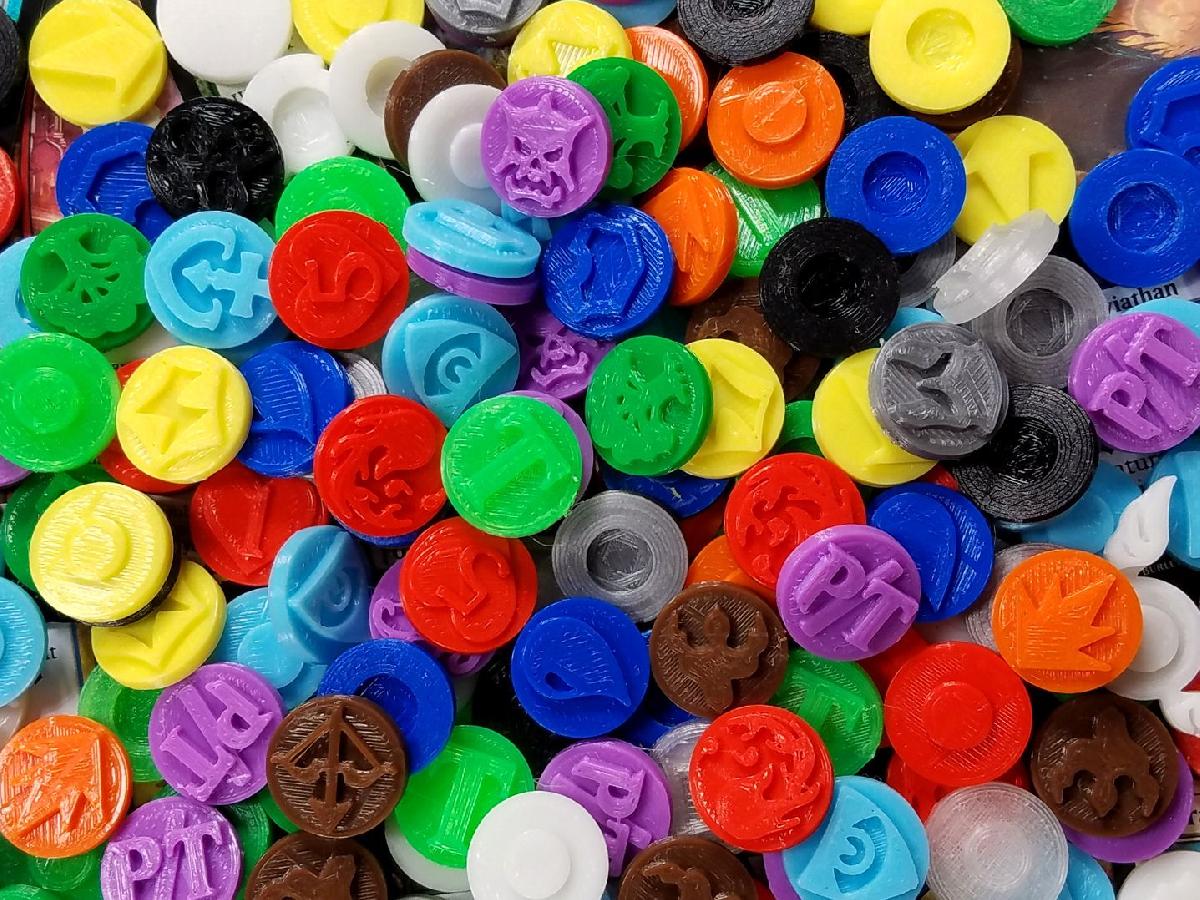 Contadores / Fichas de Magic: The Gathering ATUALIZADO 5 3 2019 (Vida, Mana, Habilidades, Lealdade, Energia, Poder, Resistencia) MtG #MtGCounters