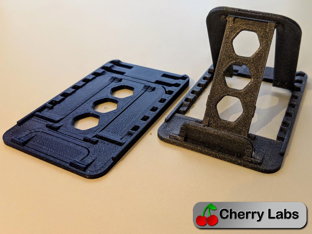 Suporte para telefone/tablet   Dobra plana   Impressao no local!