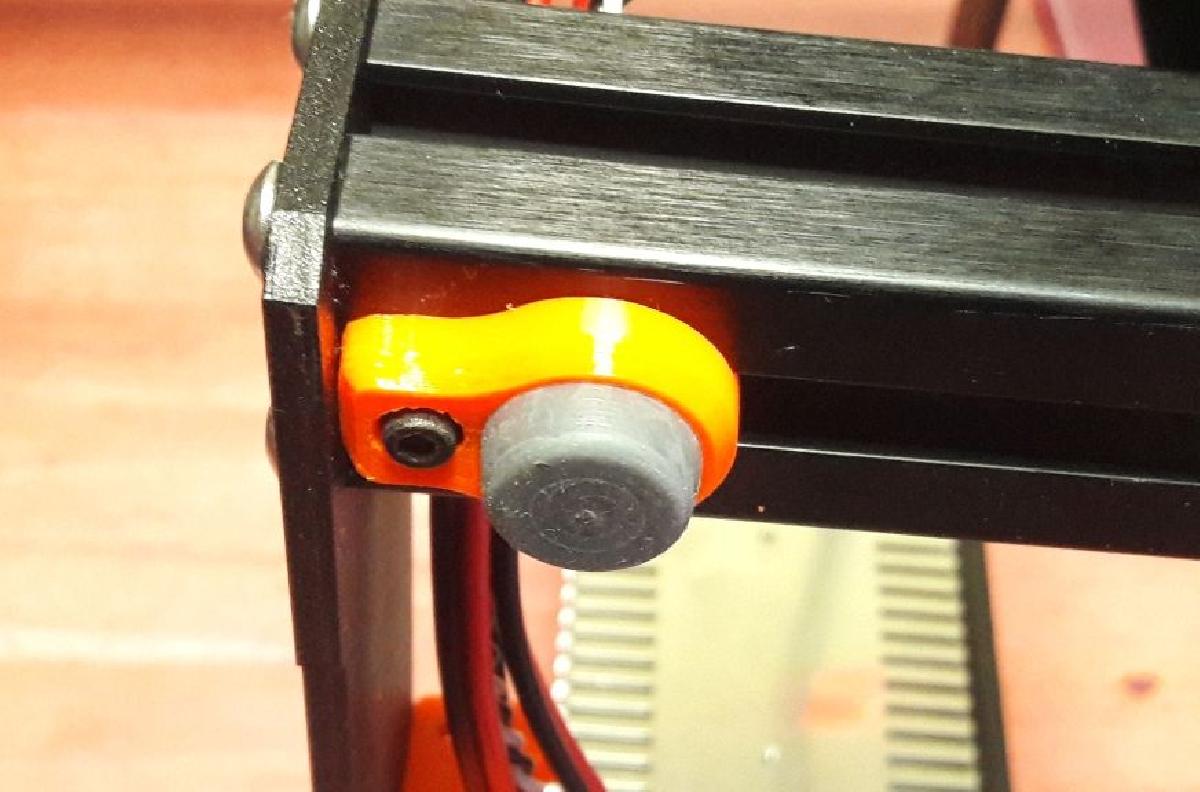 Pes de borracha para suporte Prusa MK3