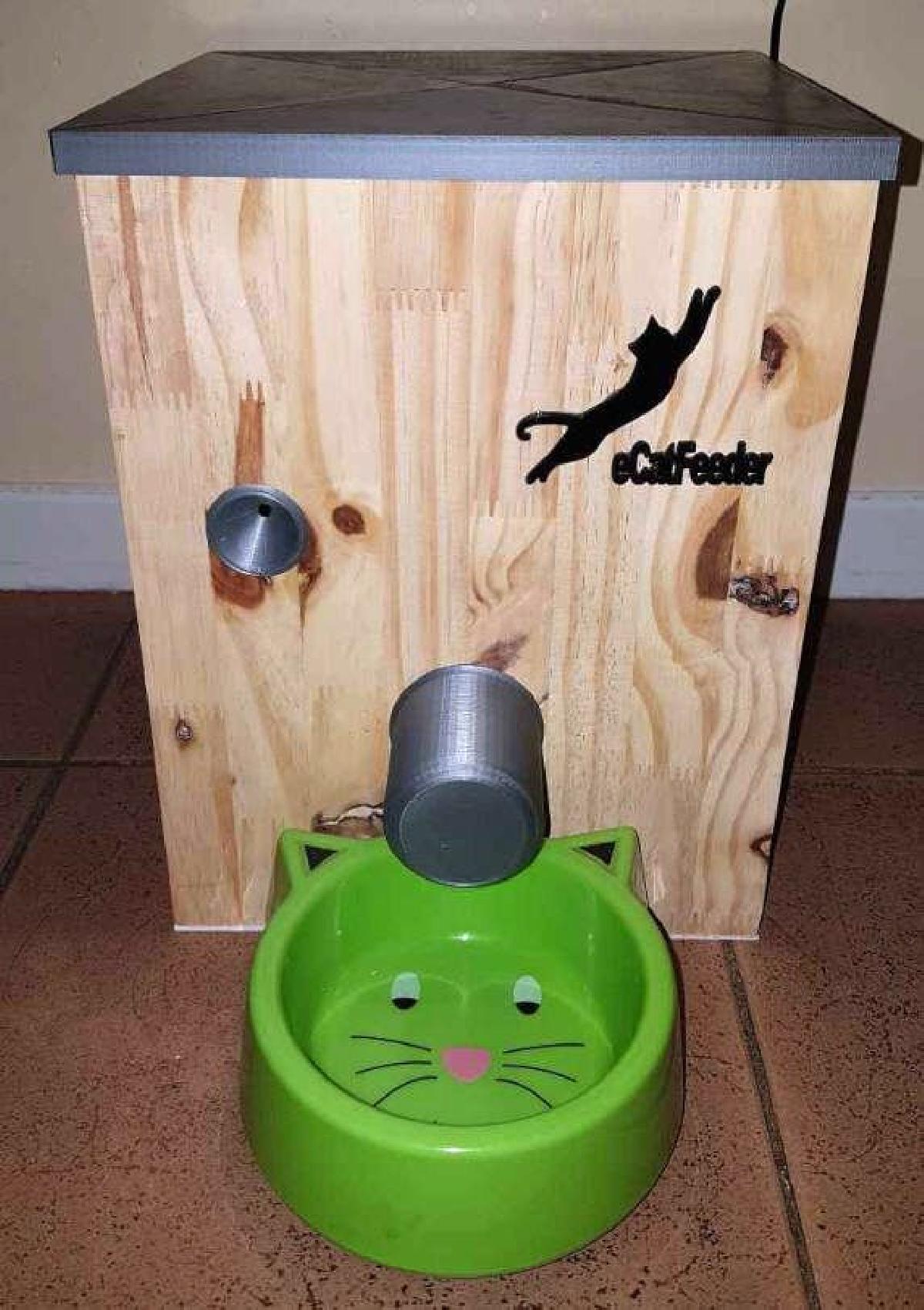 alimentador de gatos com inteligencia artificial