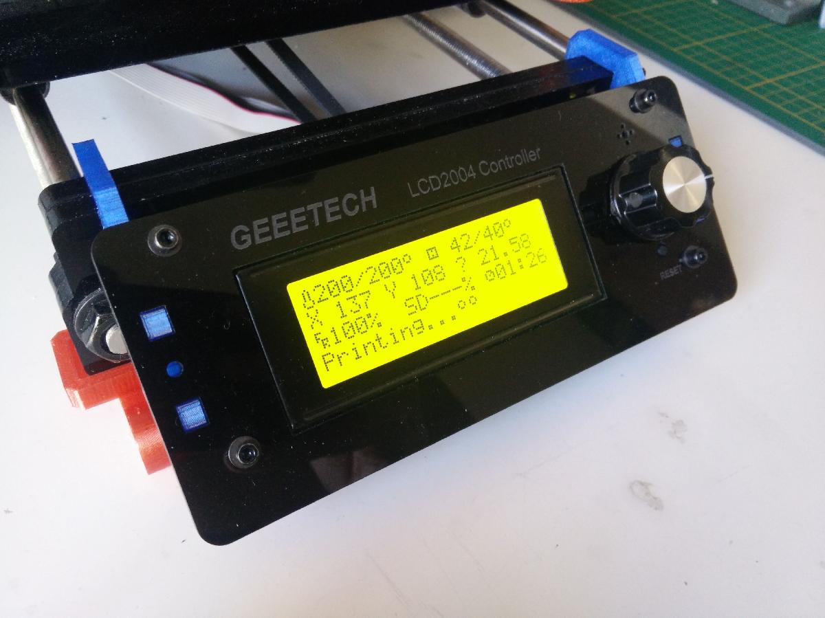 Suporte para tela LCD para GEEETech i3 Pro B