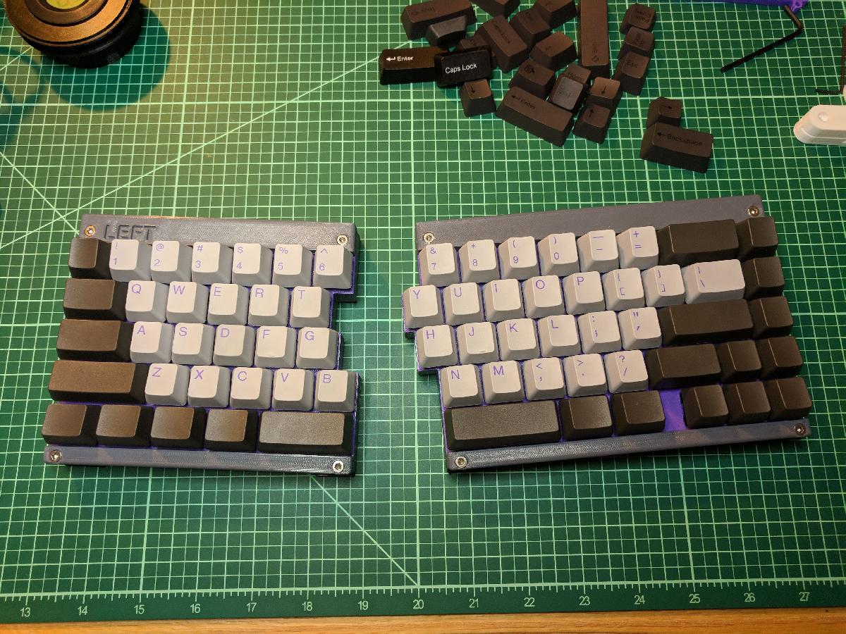 Case de Teclado Mecanico Dividido TS65