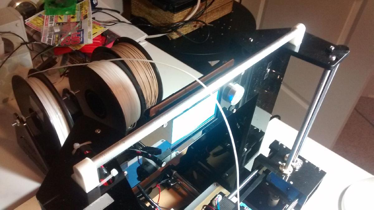 Barra Guia de Filamento   sem Restricoes