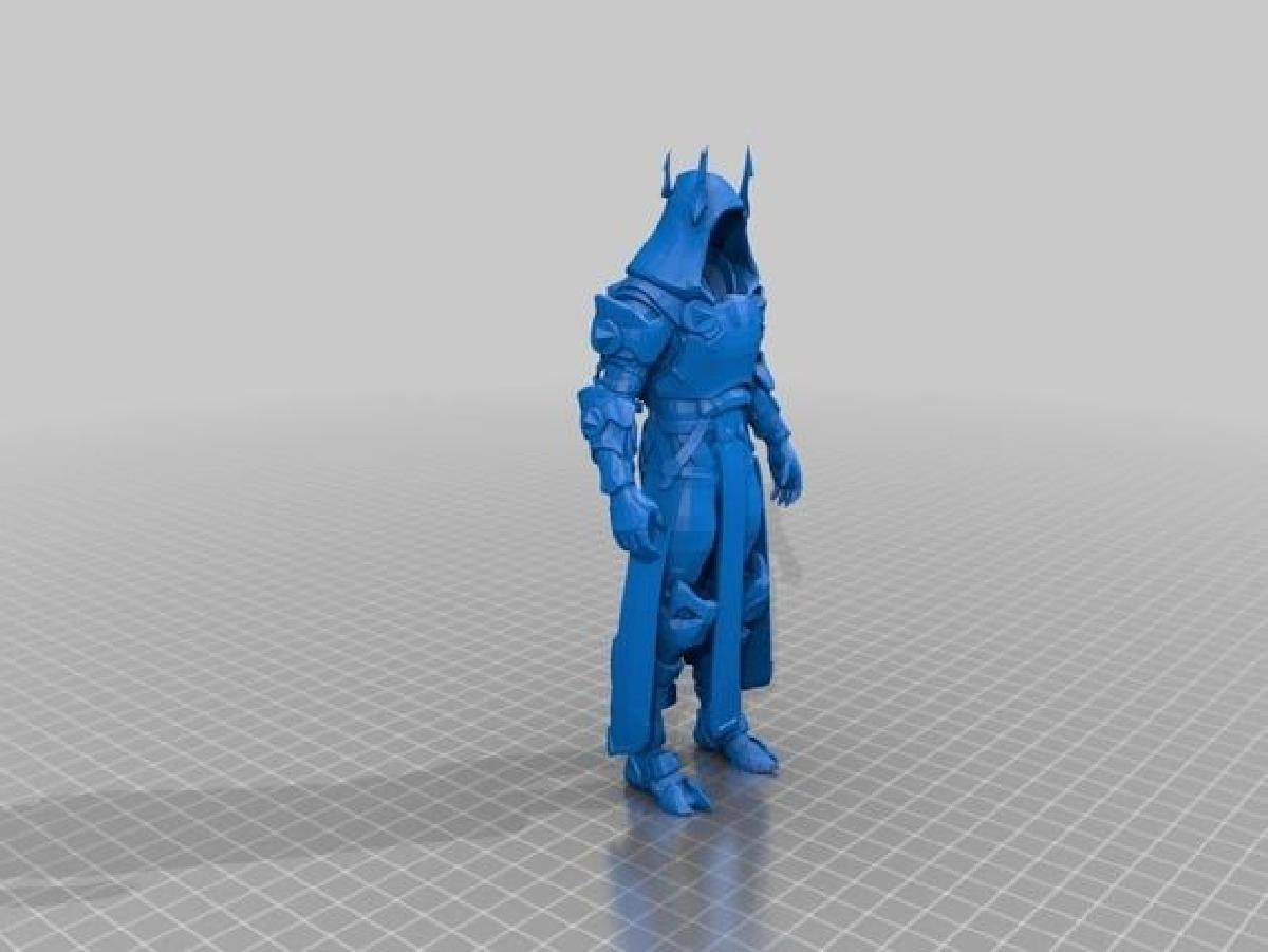 Rei do Gelo do Fortnite (com acessorios)