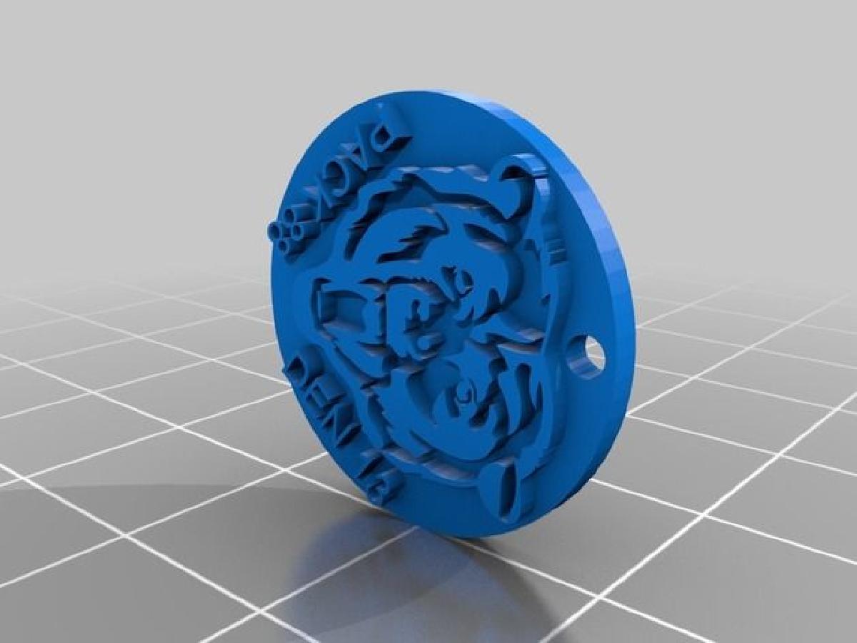 Moeda do Urso Escoteiro BSA (Tag de Cao)