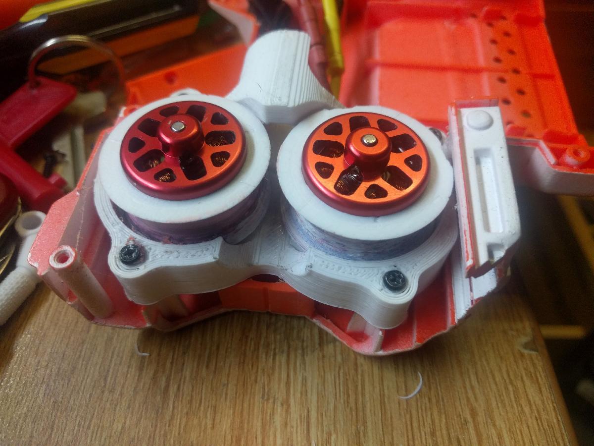 Gaiola de volante sem escovas Nerf Stryfe   Kelly Industries