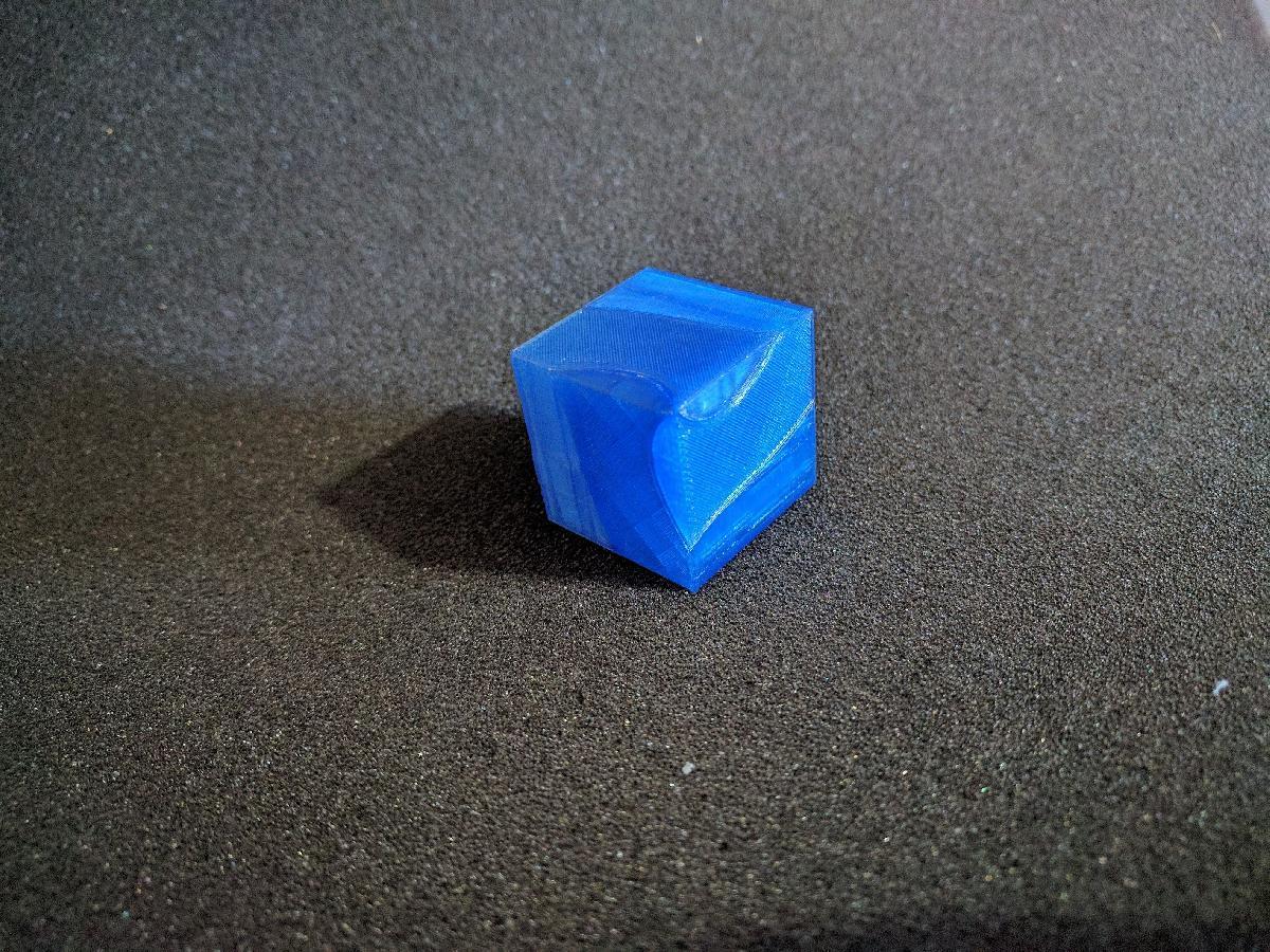 Cubo de Trisseccao Fusion 360