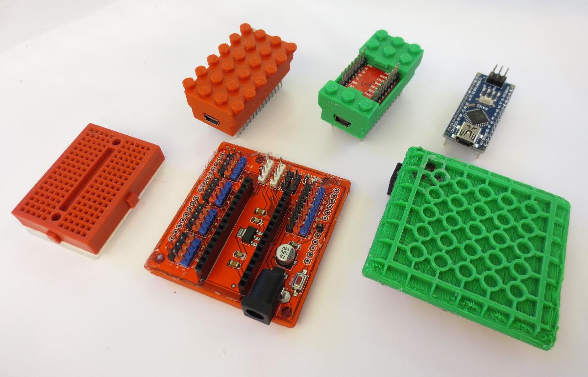 Suporte Not Lego para Arduino e Acessorios de Robotica